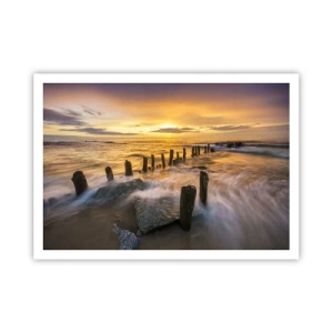 Poster - De rauwe schoonheid van de Oostzee - 100x70 cm