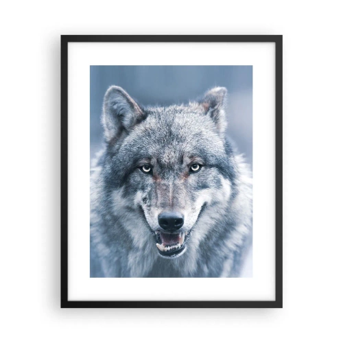 Poster in een zwarte lijst - Ga jij de uitdaging aan? - 40x50 cm