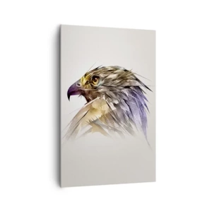 Schilderen op canvas - Portret van een krijger - 80x120 cm