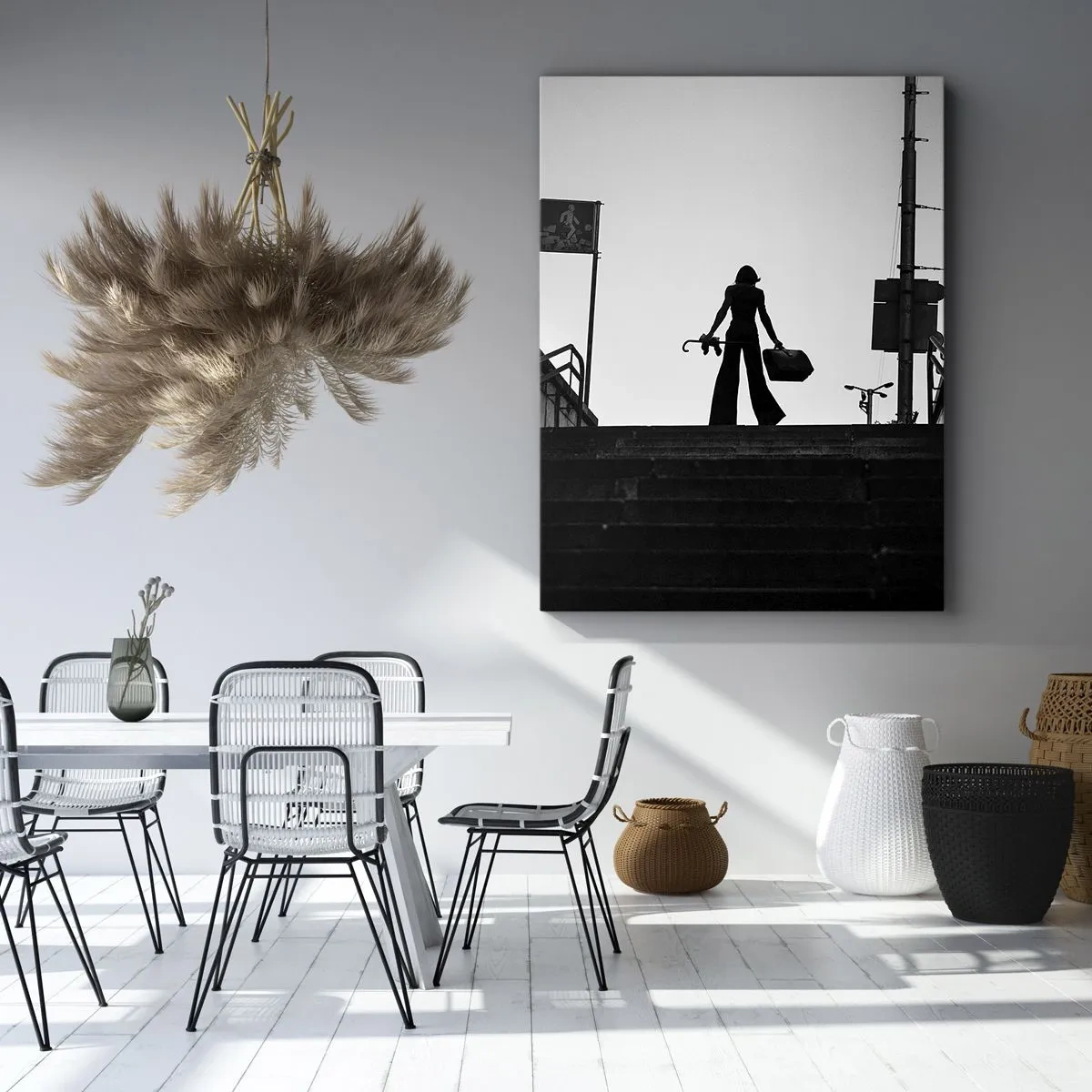 Schilderen op canvas - Stedelijk dwalen - 50x70 cm