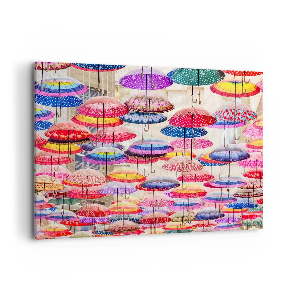 Schilderen op canvas - Stadsweide - 100x70 cm