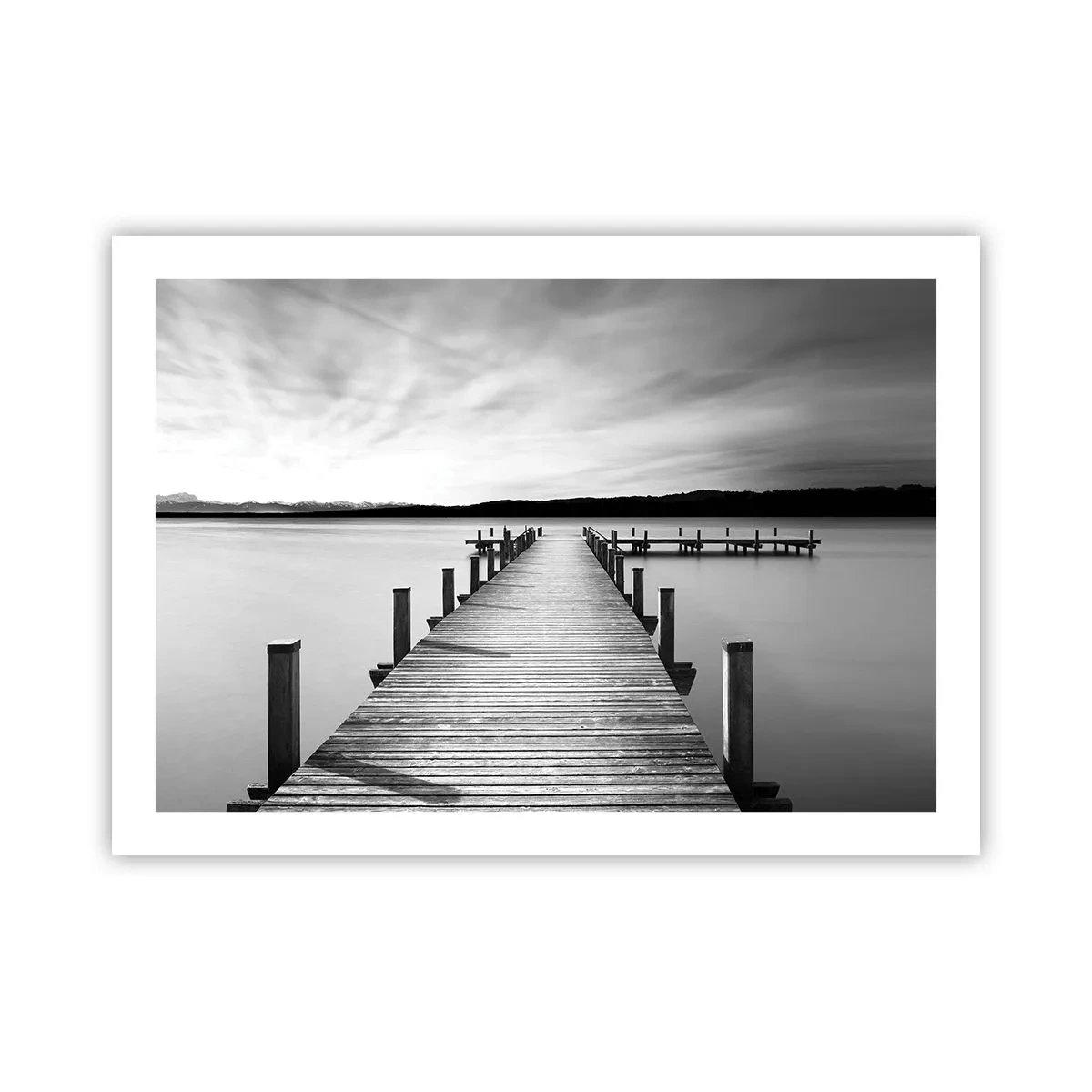 Poster - Bij de waterput - vrede - 70x50 cm
