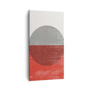 Schilderen op canvas - Op de kop geslagen - 55x100 cm