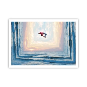 Poster - Naar een andere dimensie - 100x70 cm
