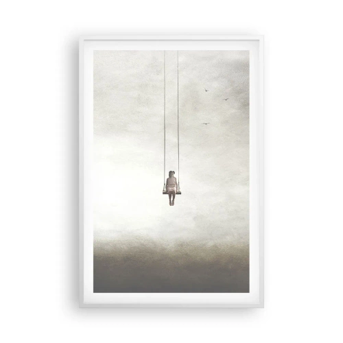 Poster in een witte lijst - Een kind in ons - 61x91 cm