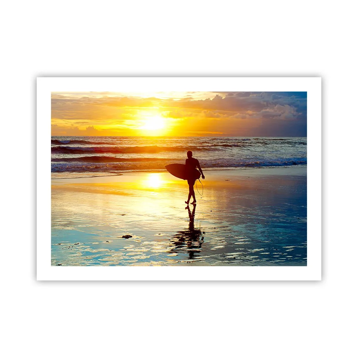 Poster - De terugkeer van de krijger - 70x50 cm