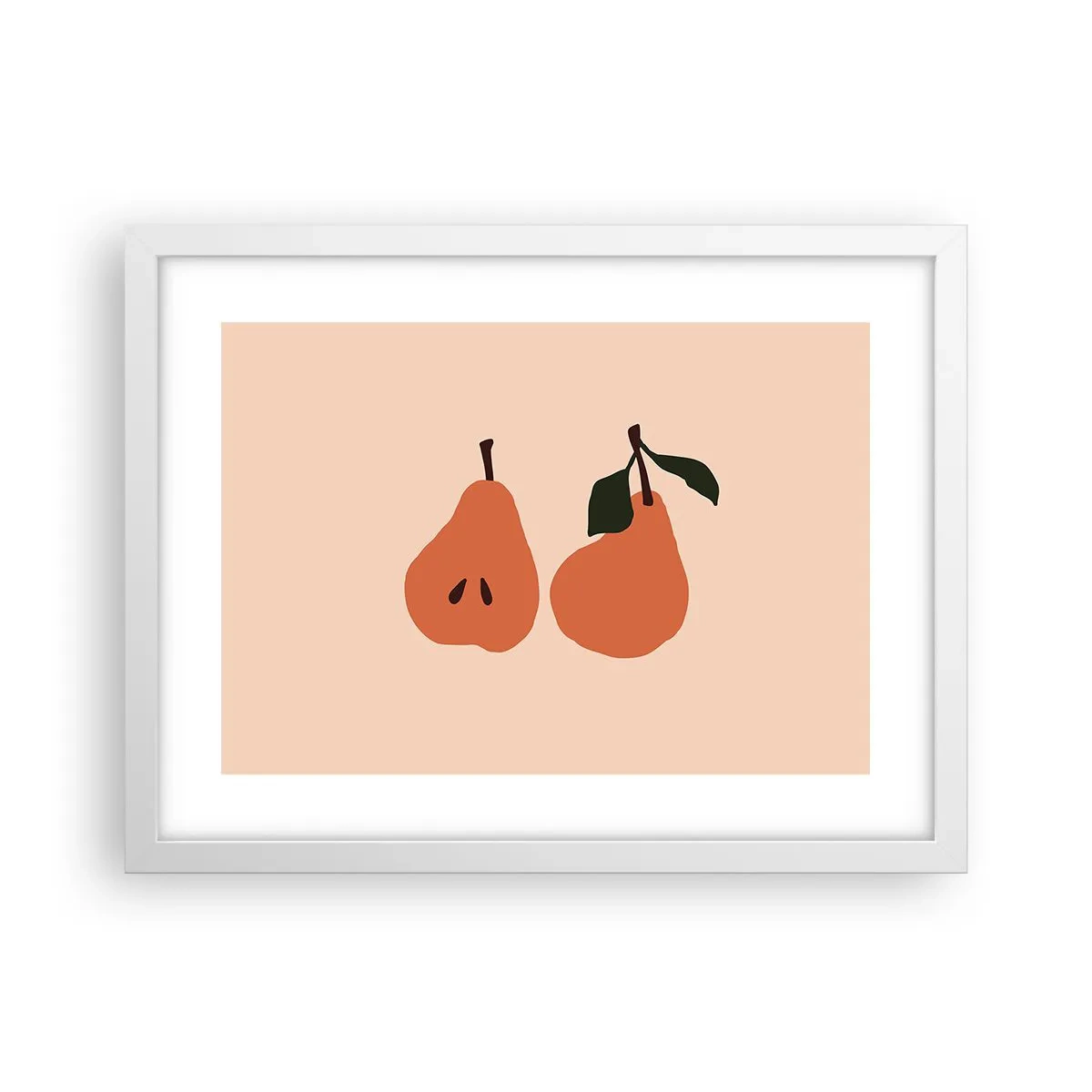 Poster in een witte lijst - Zoetheid zelf - 40x30 cm