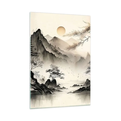 Schilderen op glas - De unieke charme van het Oosten - 50x70 cm