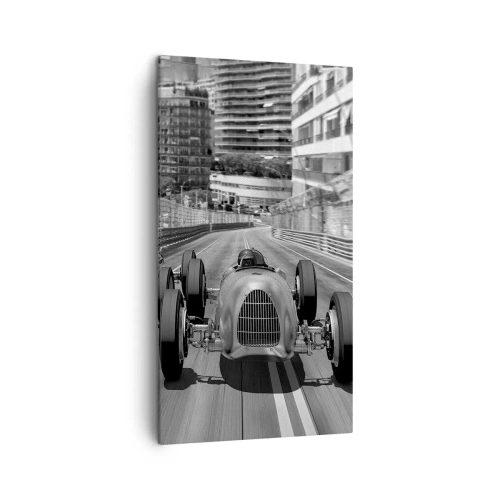 Schilderen op canvas - Lang geleden in Monte Carlo - 45x80 cm