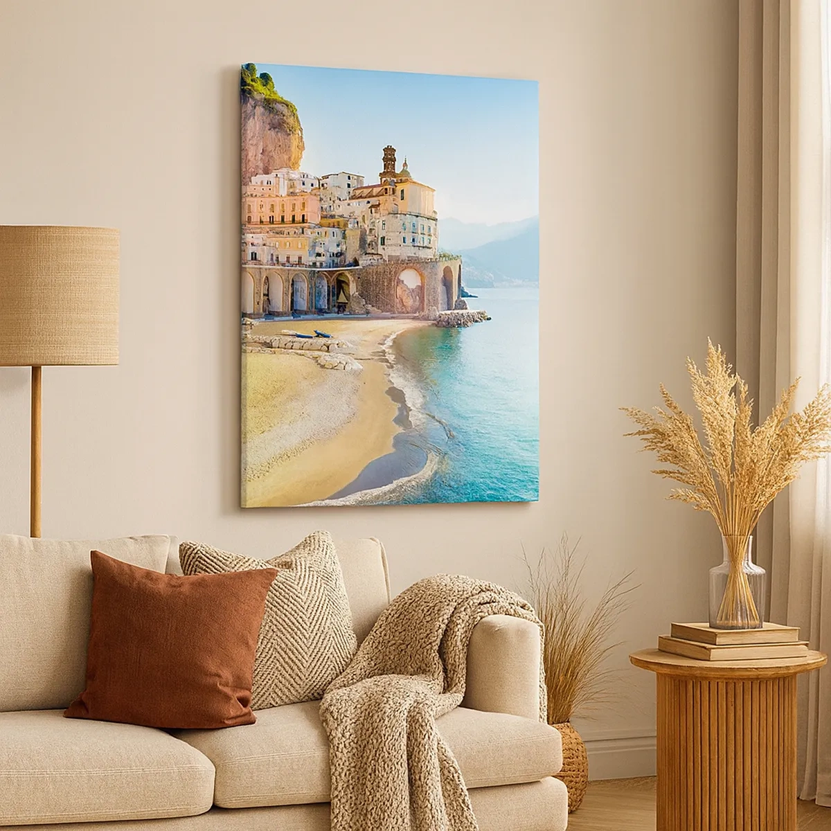 Schilderen op canvas - De stad is ongelooflijk - 50x70 cm