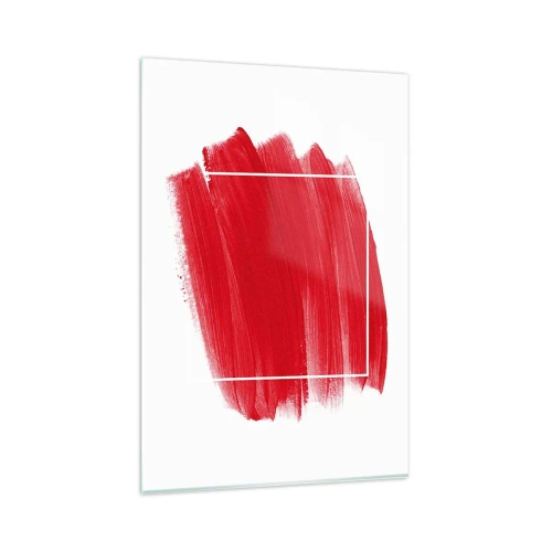 Schilderen op glas - Uit het frame - 80x120 cm