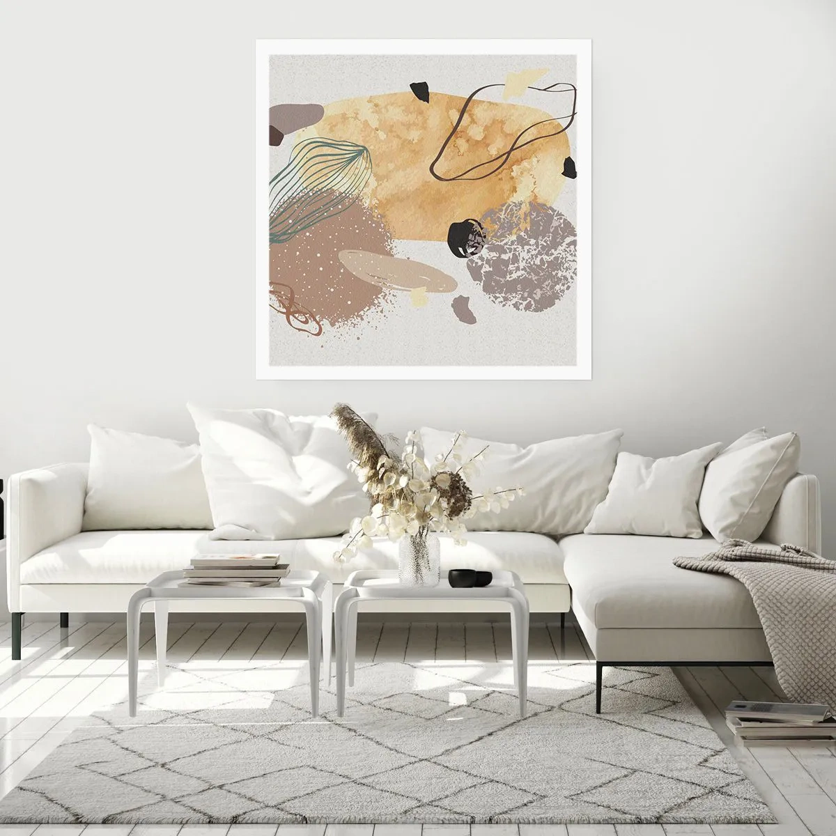 Poster - Toegepaste plumcologie - 50x50 cm