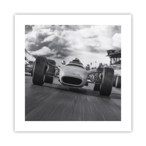 Poster - Er is kracht! - 40x40 cm