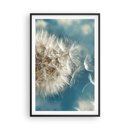 Poster in een zwarte lijst - Engelen adem - 61x91 cm
