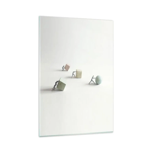Schilderen op glas - Puur leven - 80x120 cm