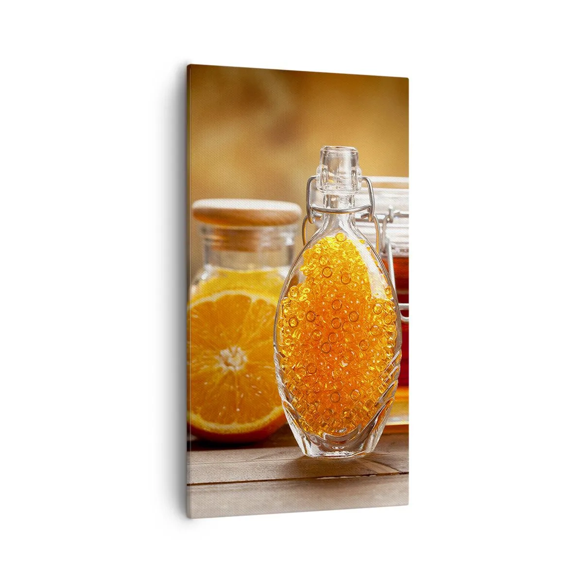Schilderen op canvas - Zonnige smaken en aroma's - 55x100 cm