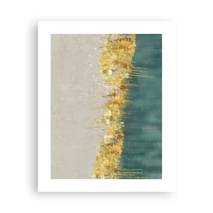 Poster - De gouden rand - 40x50 cm
