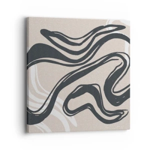 Schilderen op canvas - Expressie vermenigvuldigd - 40x40 cm