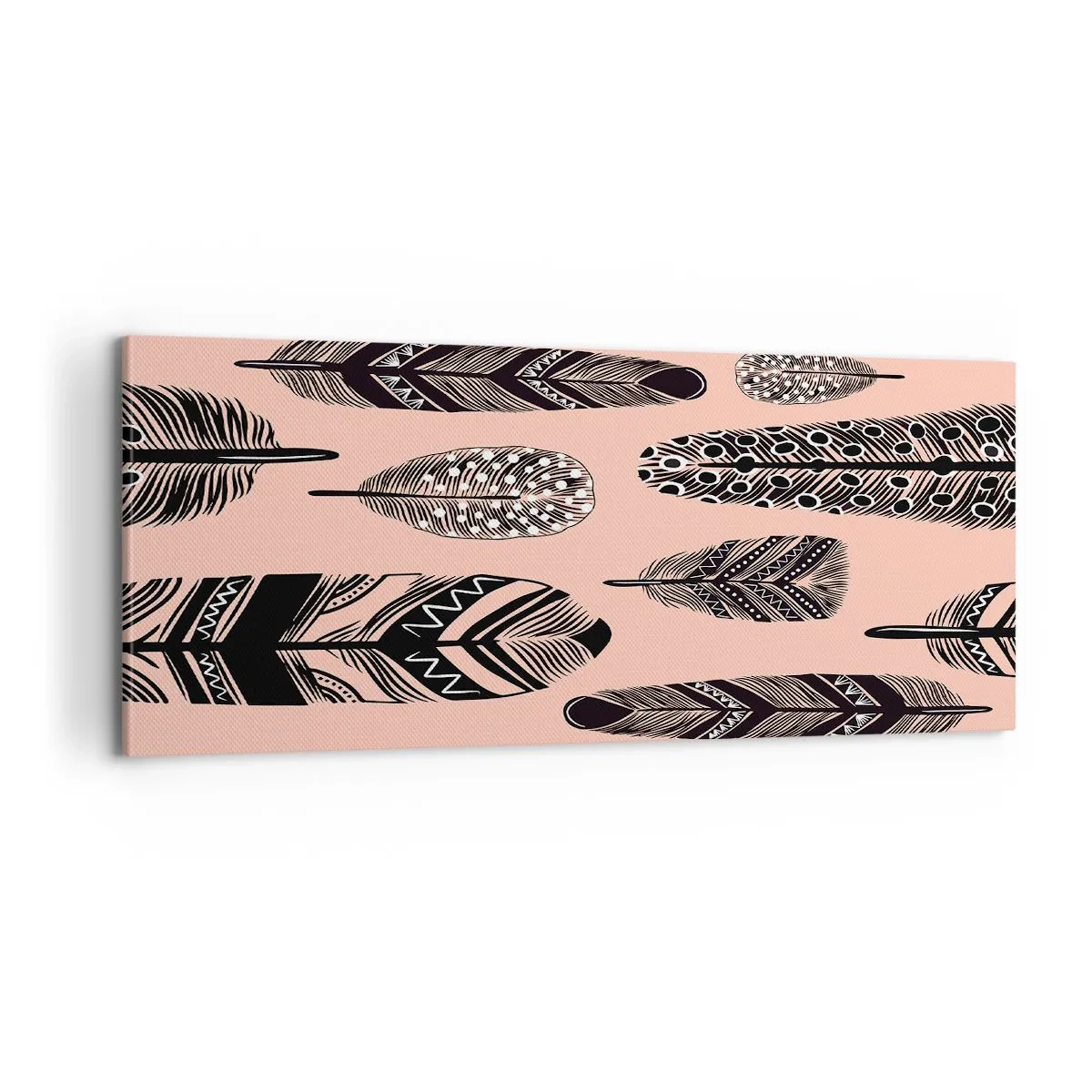 Schilderen op canvas - Indiase collectie - 100x40 cm