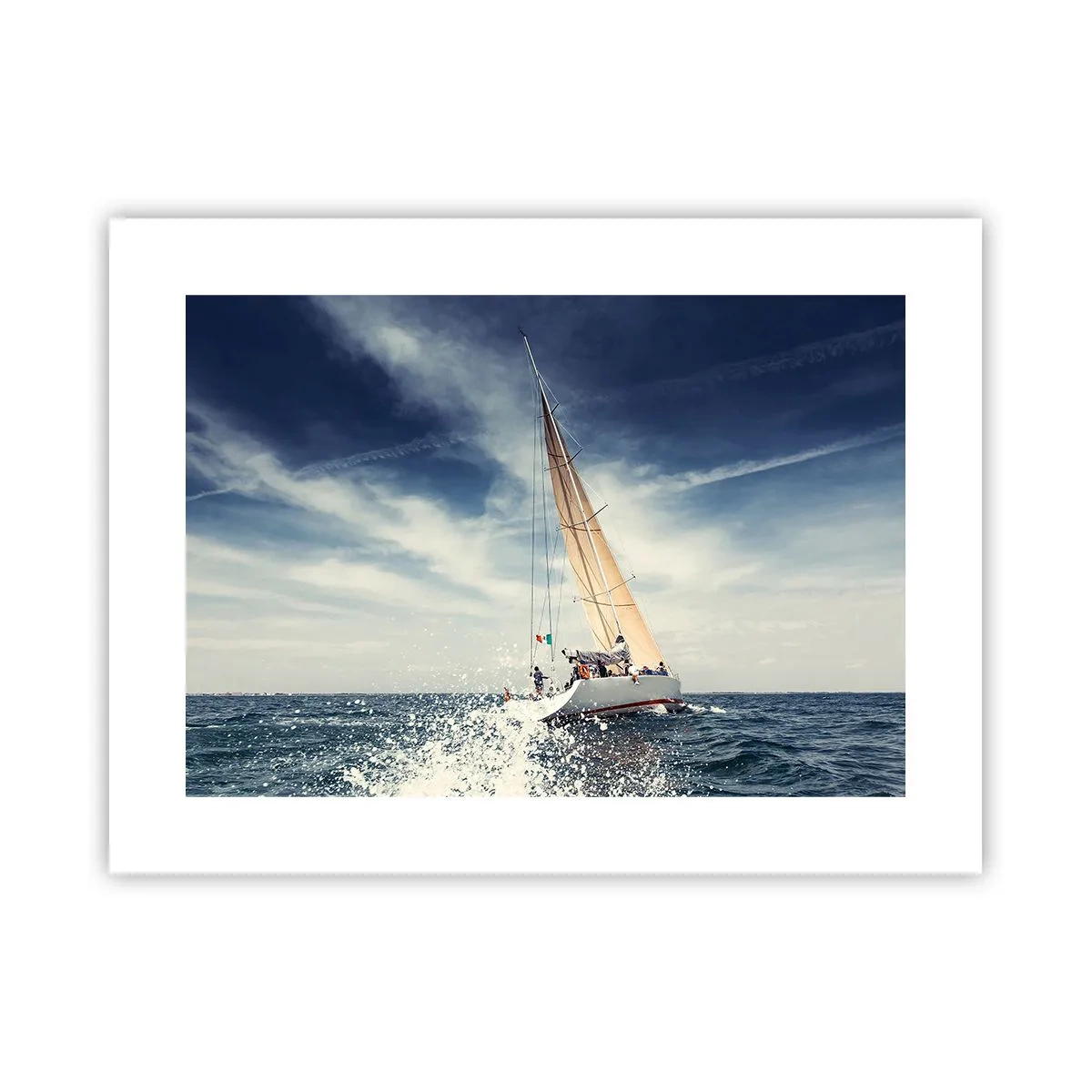 Poster - Ze halen ons niet in! - 40x30 cm