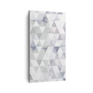 Schilderen op canvas - In ritme op drie - 45x80 cm