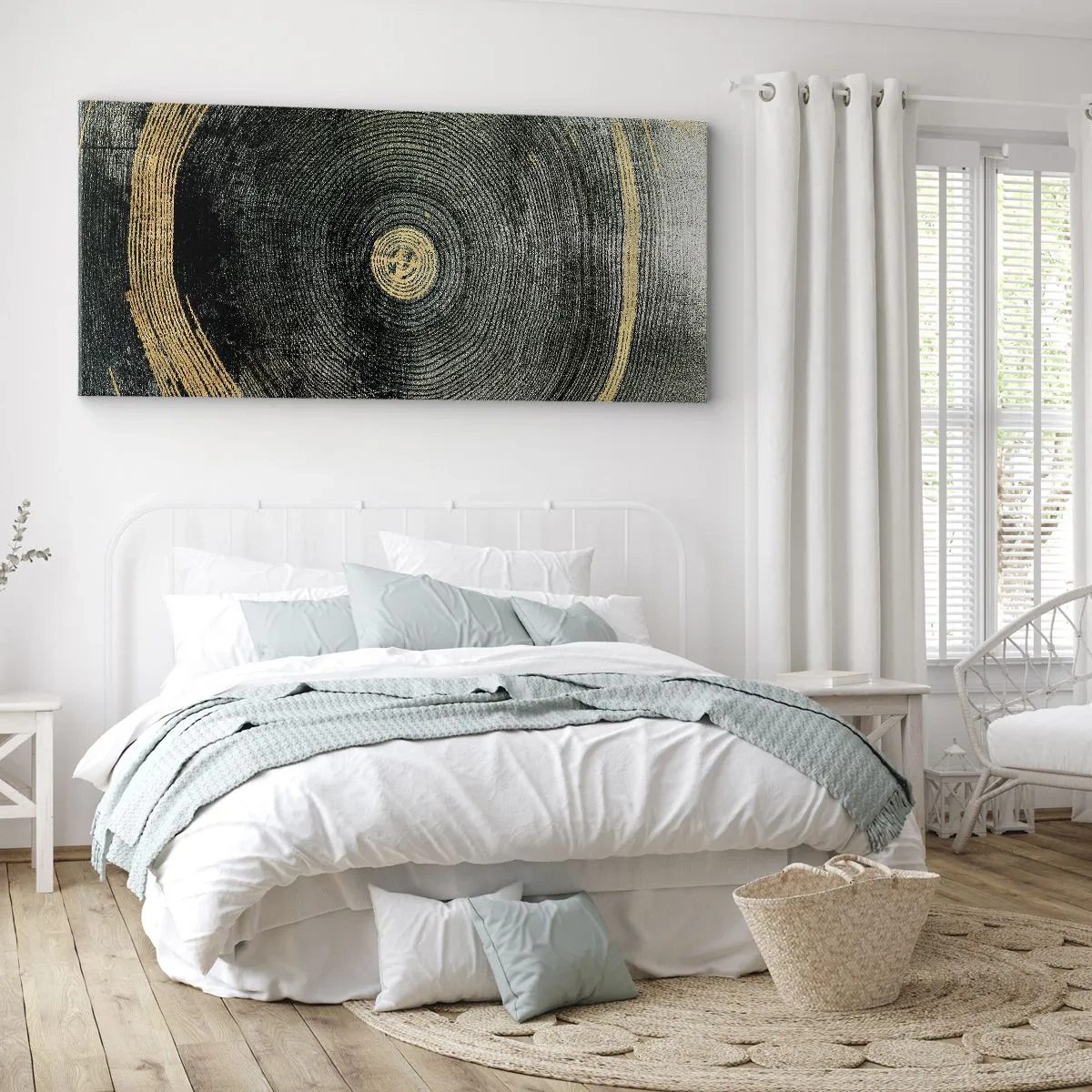 Schilderen op canvas - Veranderen en zijn - 160x50 cm