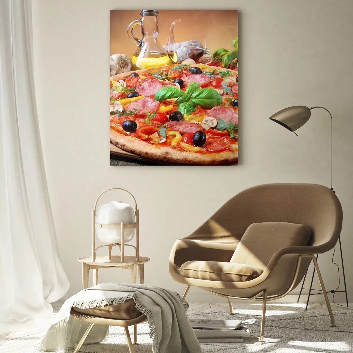 Schilderen op glas - Met echte Italiaanse smaak - 50x70 cm