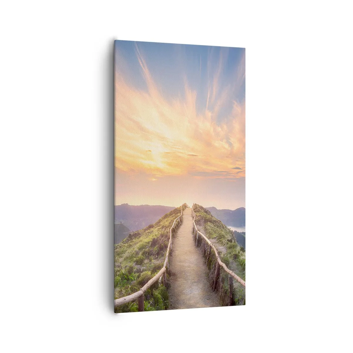 Schilderen op canvas - Dicht bij de hemel - 65x120 cm