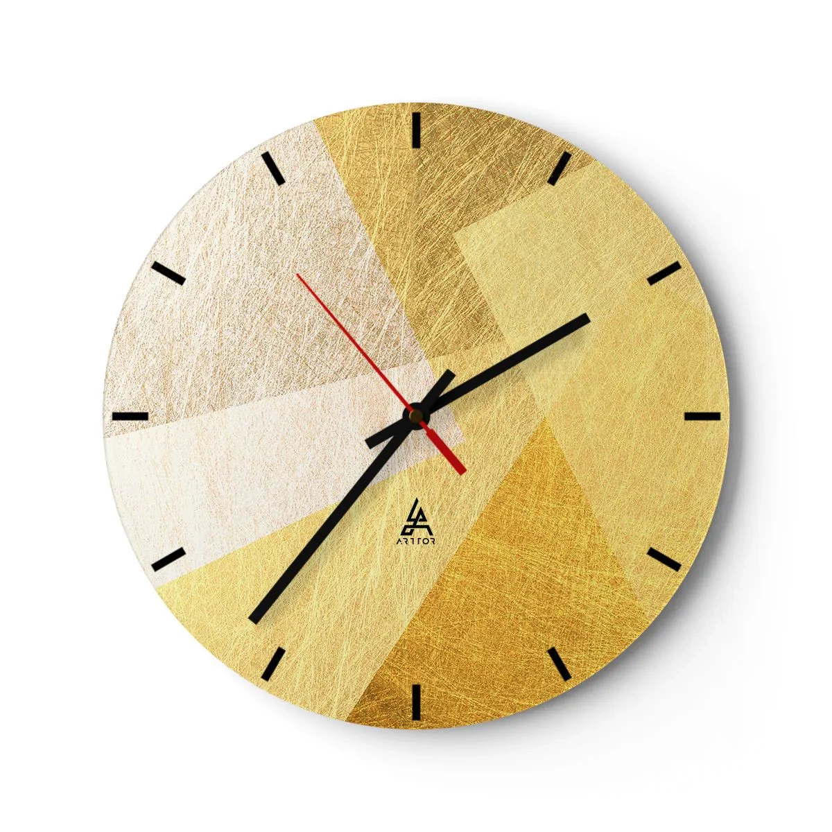 Wandklok - Klok - Geometrie weer - 40x40 cm