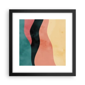 Poster in een zwarte lijst - Conforme non-conformiteit - 30x30 cm