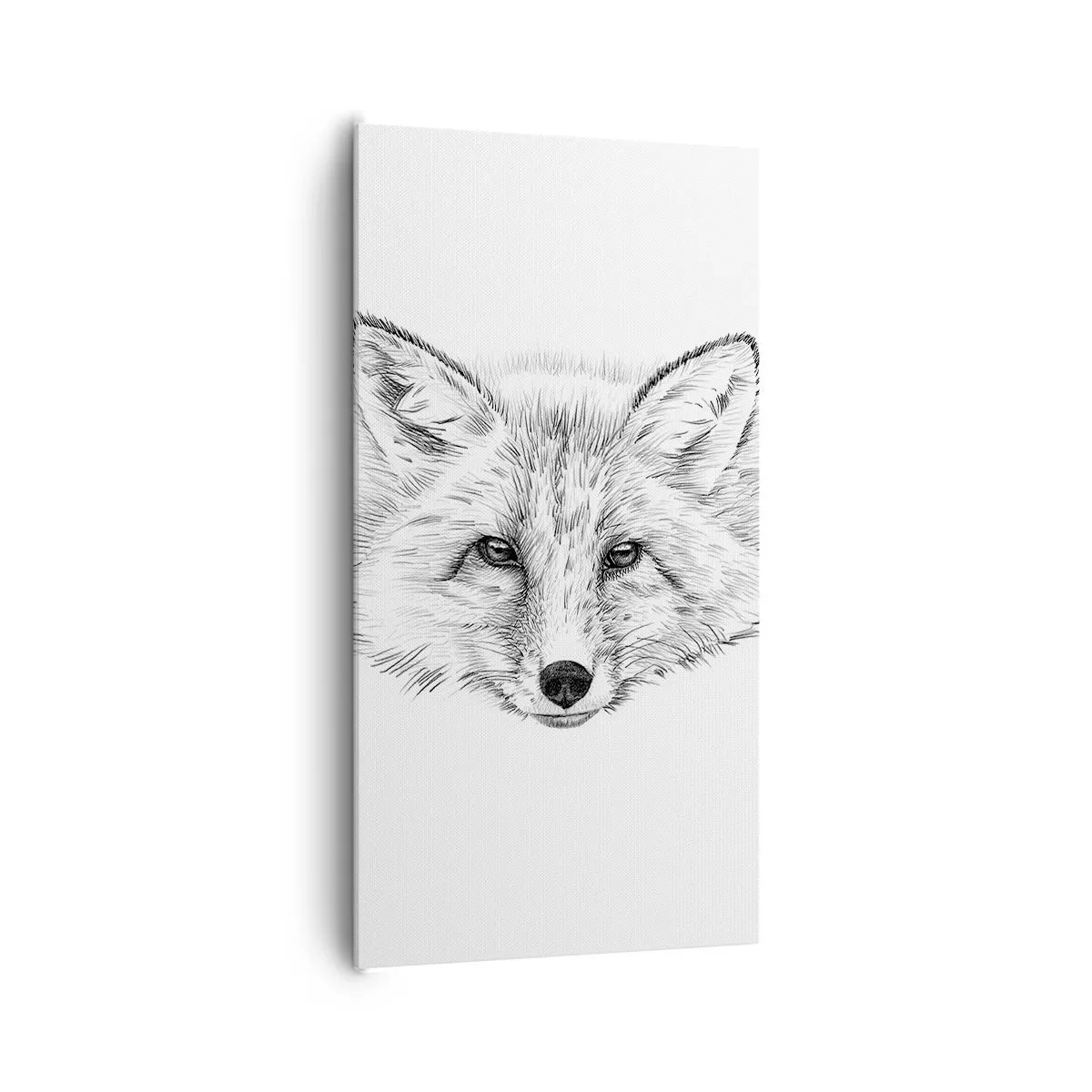 Schilderen op canvas - Kunnen deze ogen liegen? - 65x120 cm