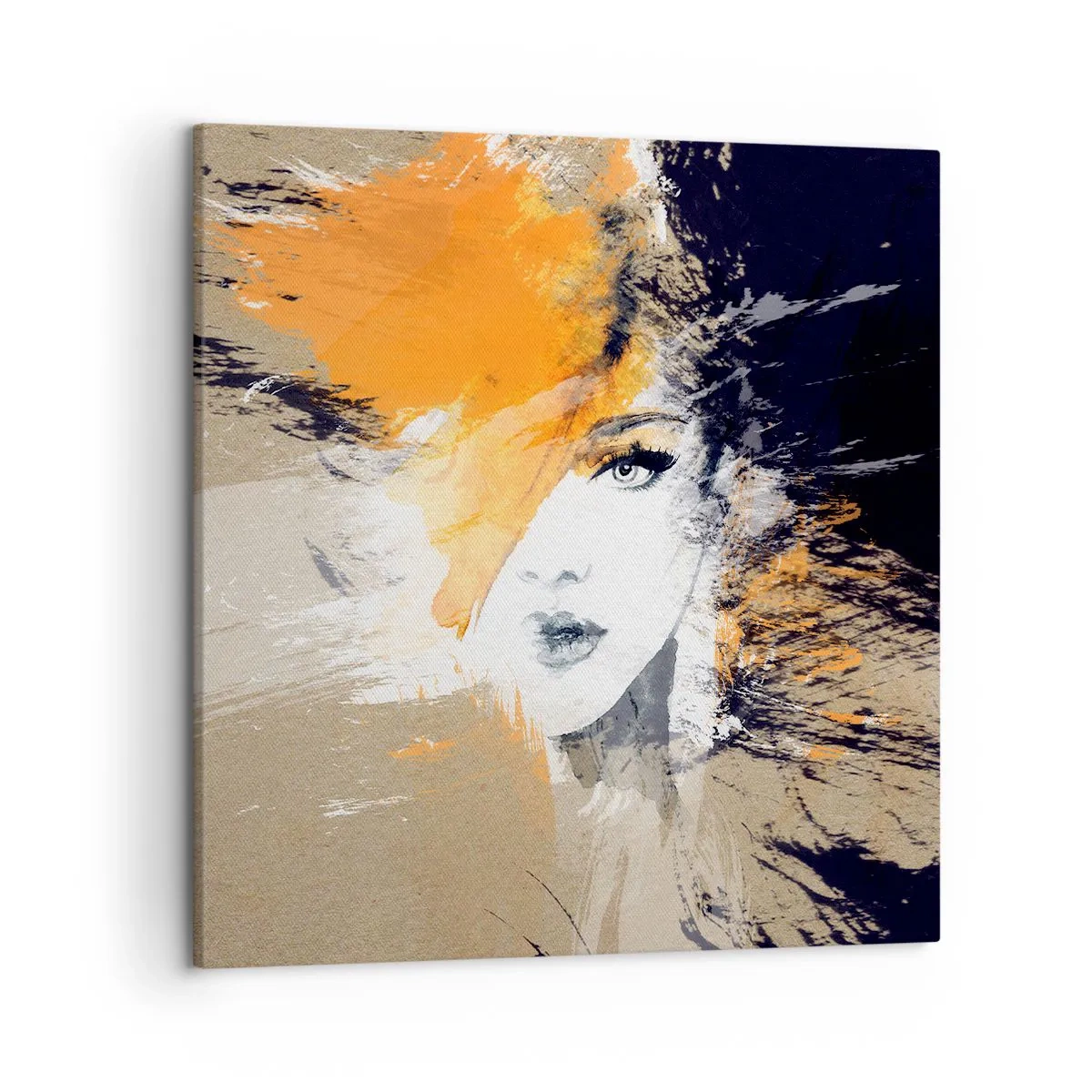 Schilderen op canvas - En er is licht - 50x50 cm