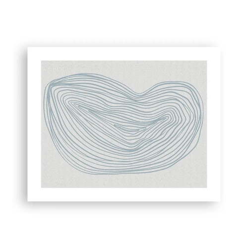 Poster - De glimlach van één druppel - 50x40 cm