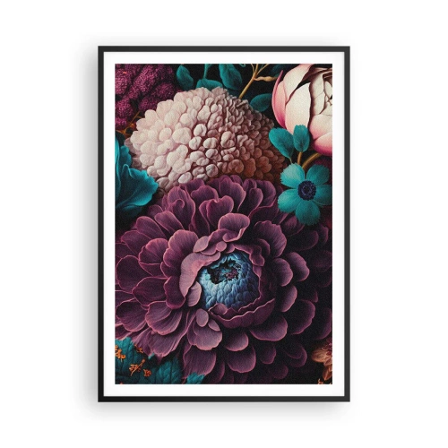 Poster in een zwarte lijst - Natuur in overvloed - 70x100 cm