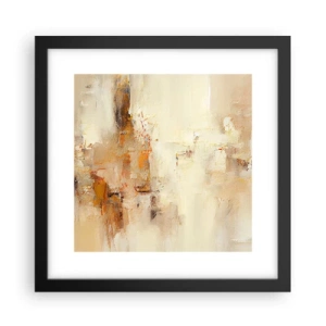 Poster in een zwarte lijst - Ziel van Amber - 30x30 cm