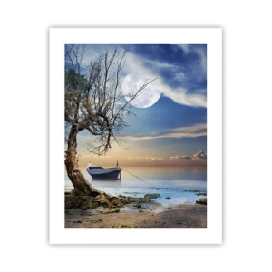 Poster - Is dit het einde of het begin? - 40x50 cm