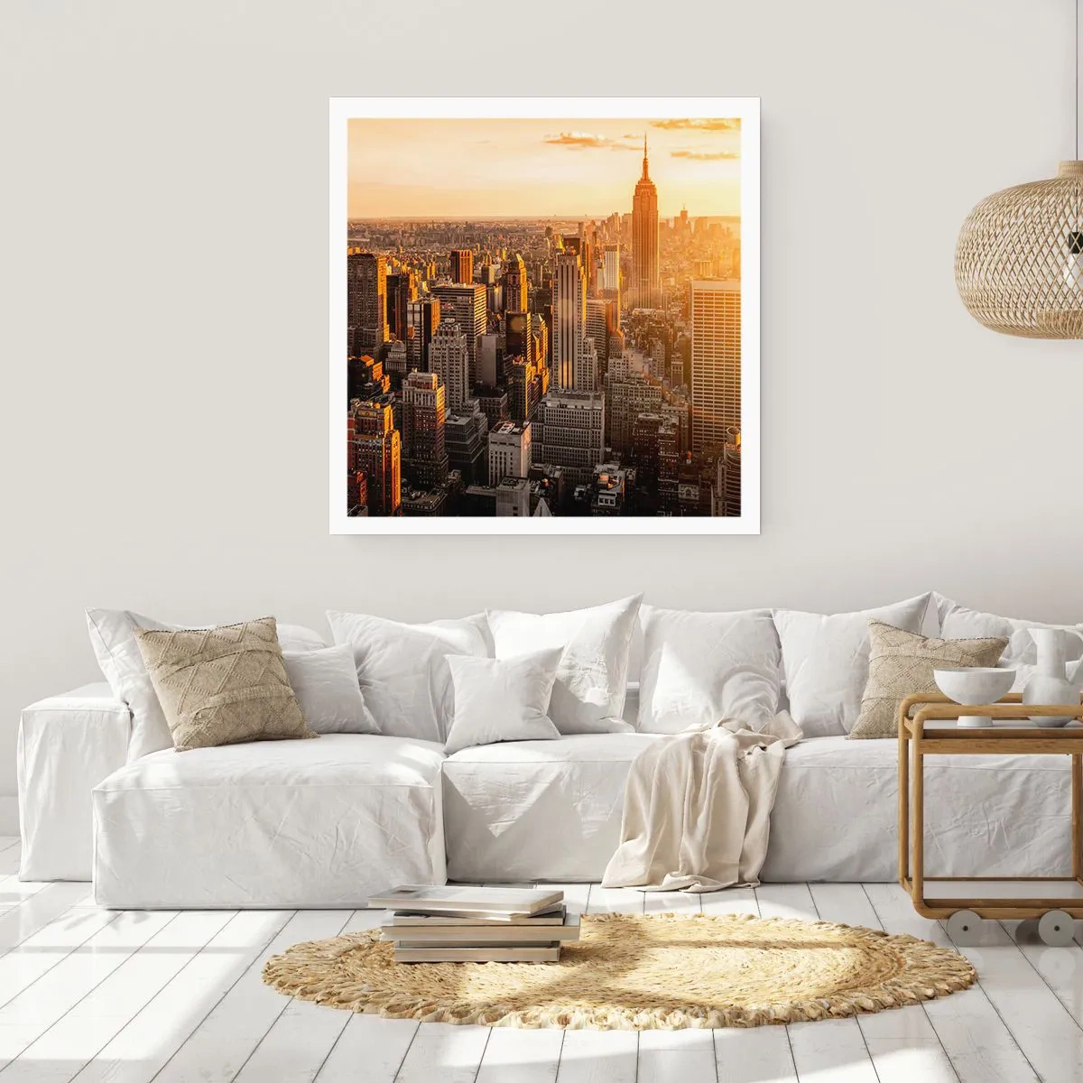 Poster - Groeien in de zon - 60x60 cm