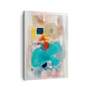 Schilderen op canvas - Kleurrijk spel - 50x70 cm