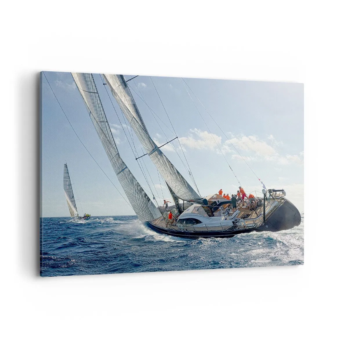 Schilderen op canvas - Laat de betere zegevieren - 100x70 cm