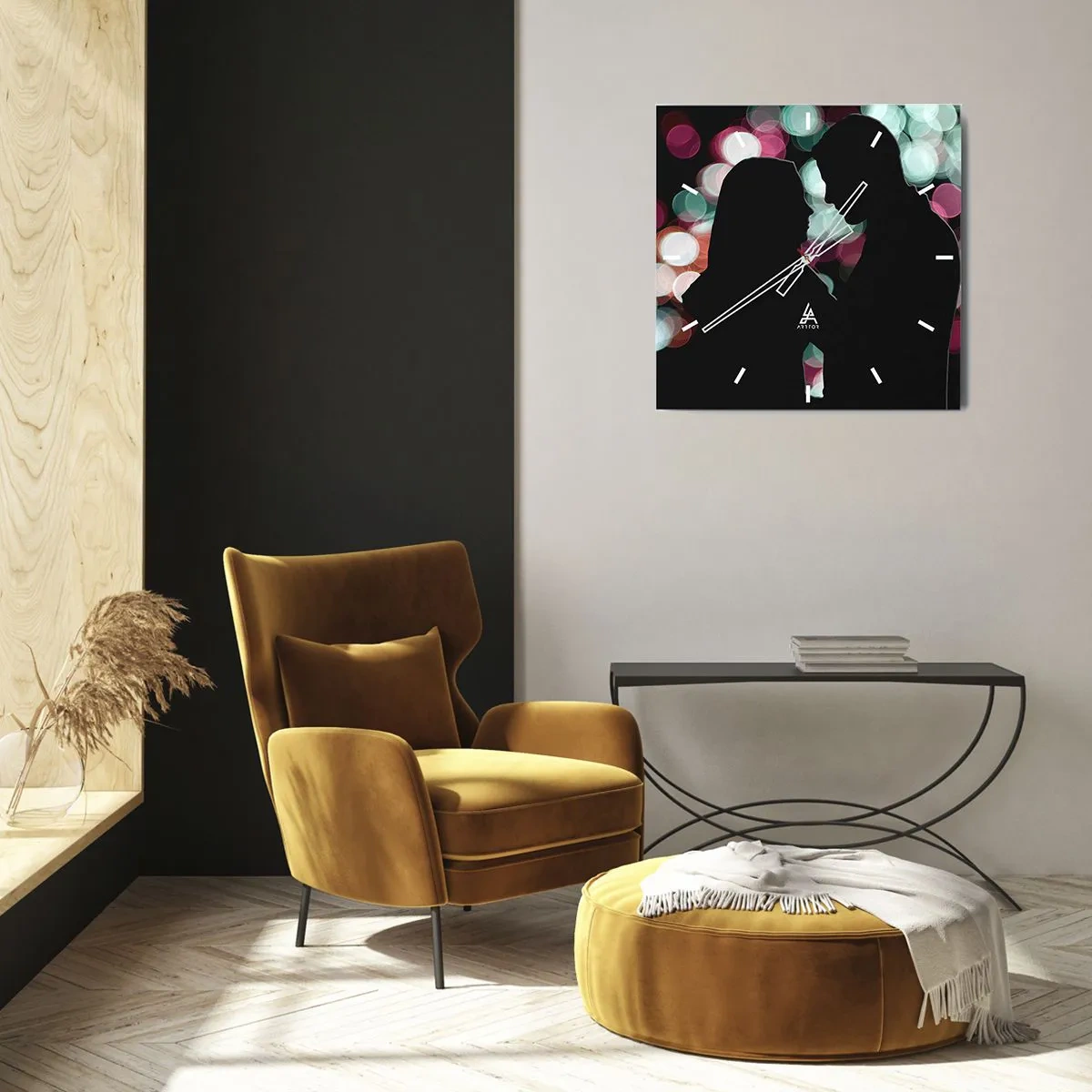 Wandklok - Klok - Ja! - 40x40 cm