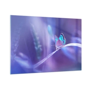 Schilderen op glas - Een juweel van de natuur - 100x70 cm