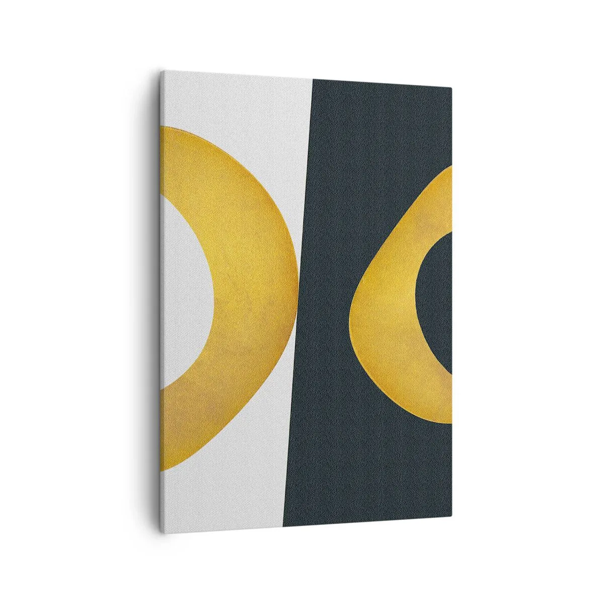 Schilderen op canvas - Ten eerste: goud - 50x70 cm