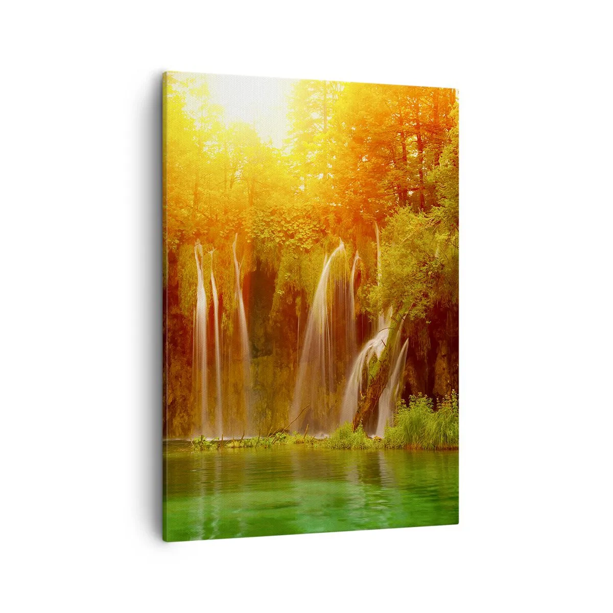 Schilderen op canvas - In de zon en in de schaduw - 50x70 cm