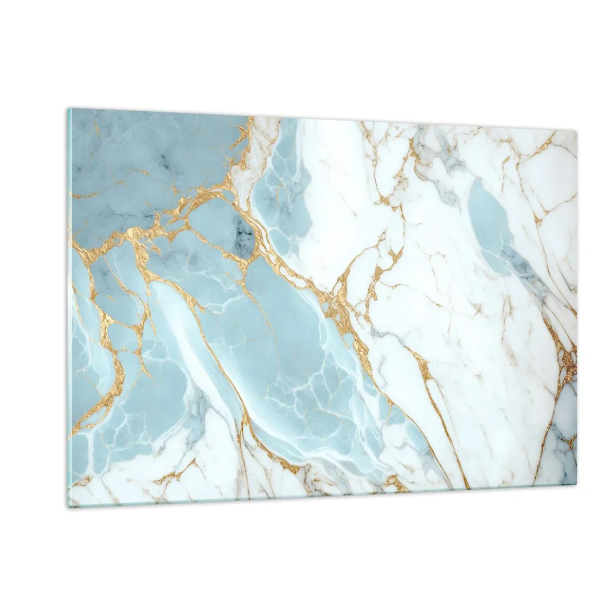 Schilderen op glas - Rijkdom van steen - 120x80 cm