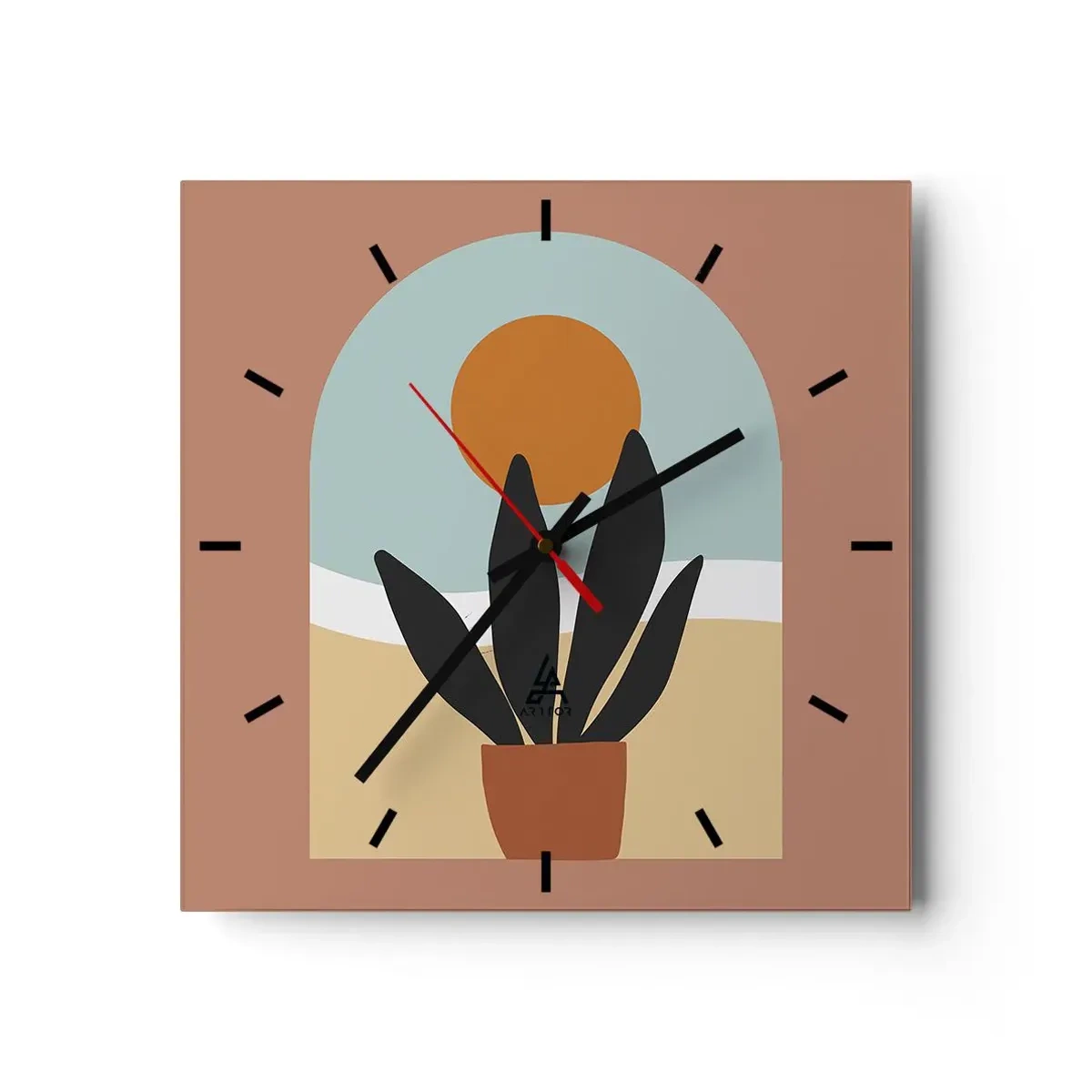 Wandklok - Klok - Kleine geneugten - 30x30 cm