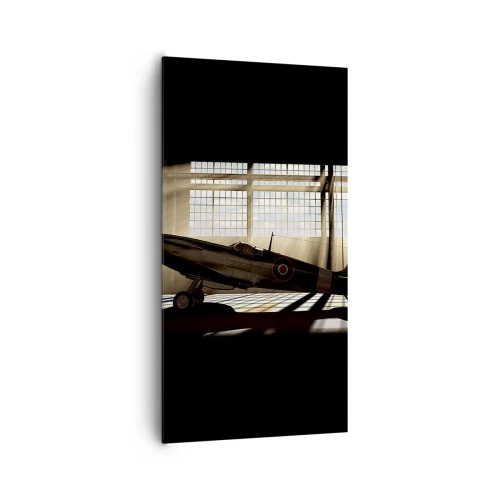 Schilderen op canvas - De rust van een krijger - 65x120 cm