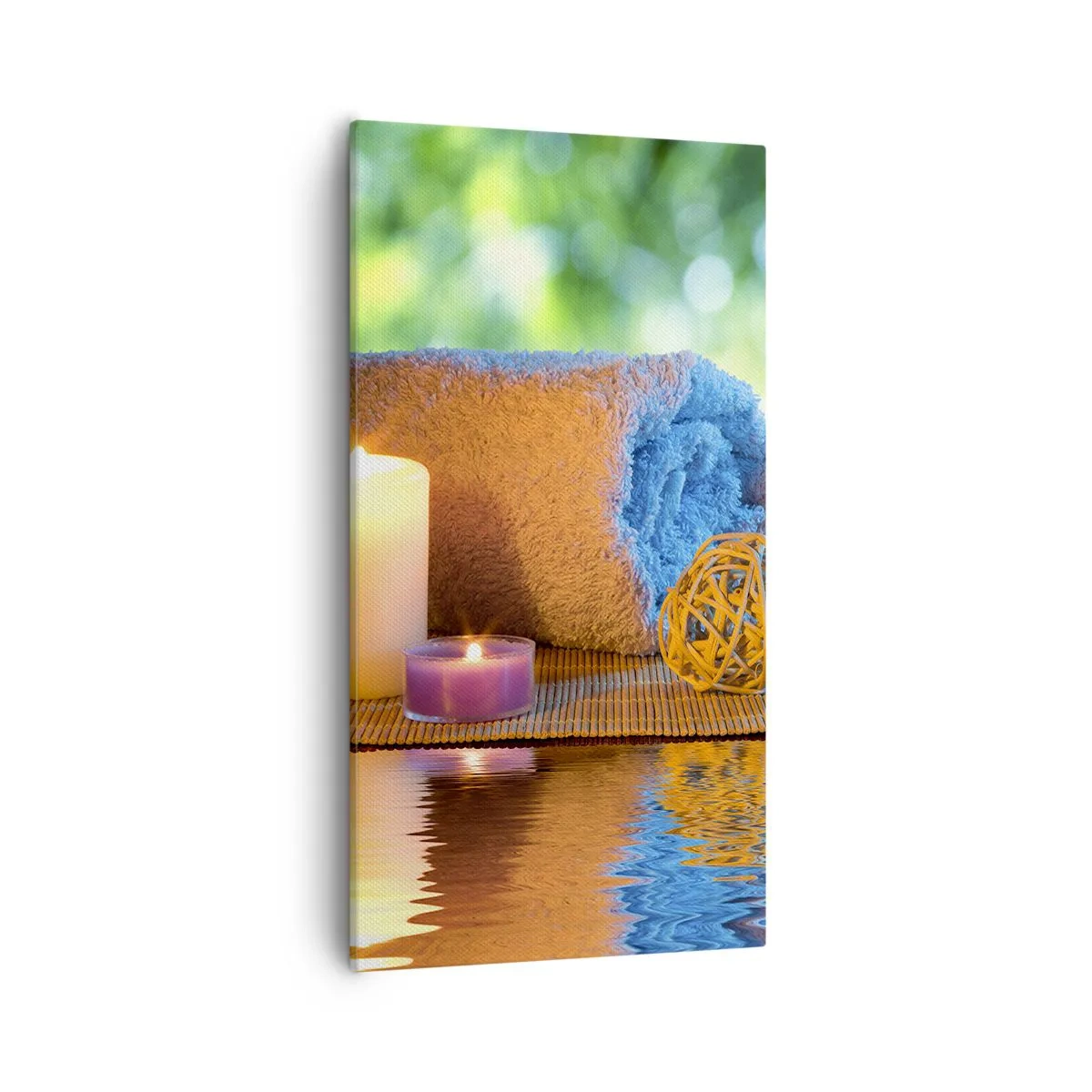 Schilderen op canvas - Tijd voor het lichaam - 55x100 cm