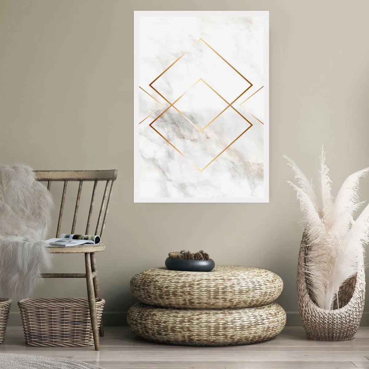 Poster - Een uitzicht tot in het oneindige - 50x70 cm