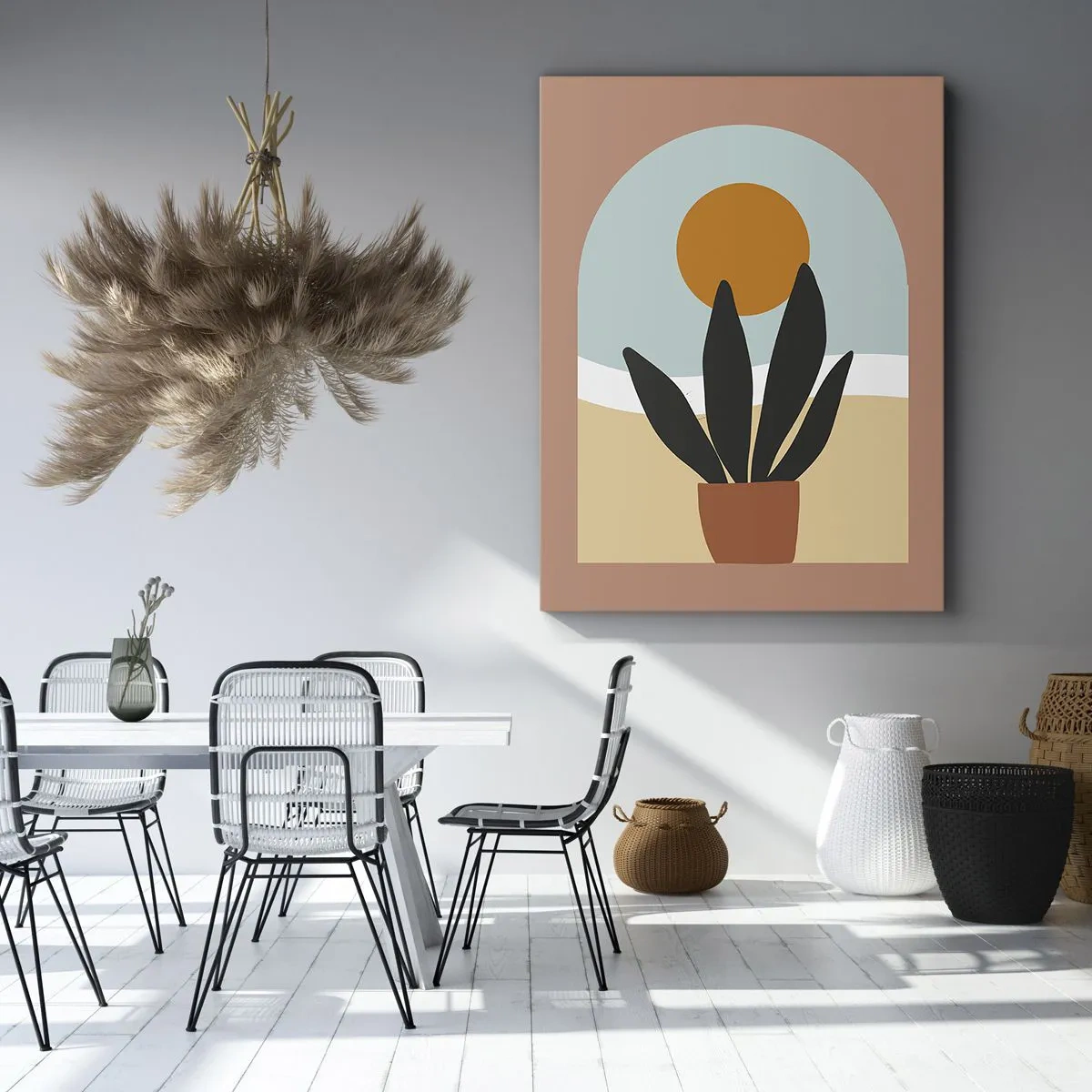 Schilderen op canvas - Kleine geneugten - 55x100 cm