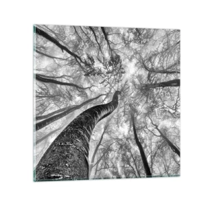 Schilderen op glas - Race naar het licht - 30x30 cm